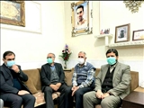دیدار معاون استاندار تهران با پدر معظم شهید «میثم نجفی»