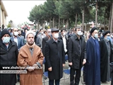 پیکر شهید گمنام دفاع مقدس در شهریار تشییع و تدفین شد
