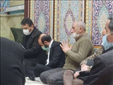 حضور فرماندار پردیس در مسجد امام علی(ع)/دیدار چهره به چهره فرماندار پردیس با نمازگزاران 