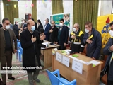 برپایی میز خدمت در مصلی نماز جمعه صبا شهر
