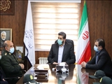 دیدار فرمانده و مسئولان دوایر انتظامی قرچک با فرماندار شهرستان/ تأکید فرماندار بر ارتقای امنیت اجتماعی