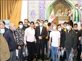 استقرار میز خدمت دستگاه‌های اجرایی شهرستان قرچک در مسجد جامع
