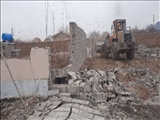 60مورد ساخت و ساز غیرمجاز در روستای نصیرآباد ملارد تخریب شد