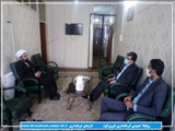 ديدار نوروزي فرماندار با امام جمعه شهرستان فیروزکوه