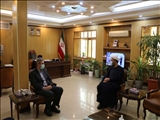 دیدار مسئول اتحادیه انجمن‌های اسلامی دانش آموزان شهرستان های تهران با فرماندار شهرستان دماوند