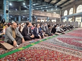 حضور فرماندار قدس در آئین نماز جمعه
