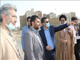 بازدید مجید درویشی  فرماندار شهرستان ورامین به همراه جمعی از مسئولین از  منطقه شهرک فجر