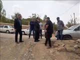 بازدید  مشترک مدیر امور منابع آب دماوند واعضای شورای اسلامی روستای سرخده  برای حل مشکلات این روستا