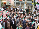 گزارش تصویری| راهپیمایی باشکوه روز قدس در شهرستان قرچک

