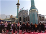 نماز عید سعید فطر در شمیران برگزار شد
