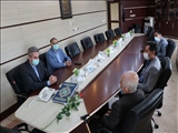 دیدار فرماندارشهرستان دماوند با رئیس دانشگاه آزاد اسلامی واحد دماوند به مناسبت گرامیداشت روز معلم