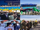 اجتماع بزرگ سپاهیان محمدرسول الله(ص) با حضور سردار سلامی و استاندار تهران در جوار حرم مطهر امام خمینی(ره)