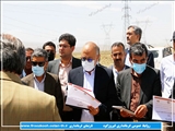بازدید مسئولان استانی و شهرستانی از پست برق 63 کیلو ولت شهرک صنعتی فیروزکوه 2