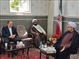 حضور فرماندار شهرستان ری در مراسم نماز عبادی سیاسی جمعه شهرک خاورشهر بخش مرکزی ری
