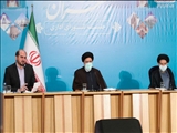 شورای اداری استان تهران با حضور رئیس جمهور، ائمه جمعه، استاندار تهران ، جمعی از وزرا، نمایندگان و مسئولین کشوری و استانی در سالن همایش های غدیر وزارت کشور برگزار شد 