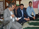 ديدار شهردار و اعضای شوراي اسلامي شهر با نمازگزاران مسجد حضرت مهدی (عج) سرآسیاب<br/><br/>