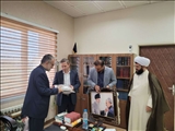 دیدار فرماندار قدس و امام جمعه با رئیس دادگستری شهرستان