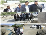 بازدید فرماندار فیروزکوه از روند پیشرفت پروژه انتقال آب به دهستان پشتکوه<br/>