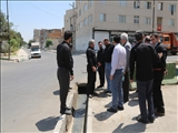 بازدید میدانی شهردار باقرشهر از معابر سطح شهر<br/>