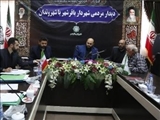 در راستای طرح تکریم ارباب رجوع/ جلسه ملاقات مردمی با شهردار باقر شهر برگزار شد