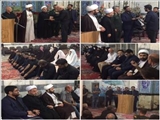 دیدار مردمی سرپرست بخشداری جوقین با اهالی ترپاق تپه در مسجد روستا
