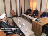 دیدار و گفتگوی فرماندار ویژه شهرستان شهریار با حجت الاسلام والمسلمین زرینه امام جمعه صباشهر