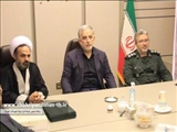 دیدار و گفتگوی فرمانده ناحیه مقاومت بسیج شهرستان شهریار با فرماندار ویژه شهرستان شهریار 