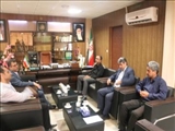 نشست معاون مرکز بهداشت جنوب تهران با بخشدار آفتاب 