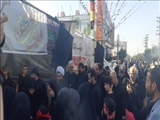 مراسم پیاده روی دلدادگان اربعین با حضور دلداگان حسینی و مدیران بخش کهریزک