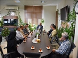  دیدار رئیس اداره صمت و اعضای اتاق اصناف شهرستان پاکدشت با فرماندار 