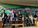 صبحگاه مشترک نیروهای نظامی و انتظامی شرق استان تهران با حضور استاندار/ منصوری: حضور شبانه روزی و جهادی نیروی انتظامی قابل تقدیر است