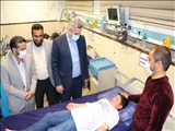 بازدید سرزده فرماندار شهرستان دماوند از بیمارستان سوم شعبان