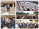 به مناسبت فرارسیدن ایام الله ۱۳ آبان، مراسم روز دانش آموز در باقرشهر برگزار شد