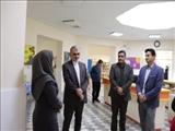 بازدید فرماندار قدس از کتابخانه عمومی و کانون پرورش فکری کودکان و نوجوان شهرستان 