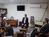دیدار فرماندار قرچک با نماینده مردم در روز مجلس