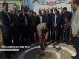 مراسم کلنگ زنی و آغاز ساخت مدرسه در روستای ابراهیم آباد