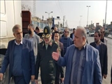 بازدید فرماندار پاکدشت از طرح تعریض محور امام رضا (ع) در شهر شریف آباد 