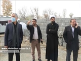 بازدید فرماندار از روند ساخت مدرسه خیر ساز در روستای رضی آباد بالا شهریار