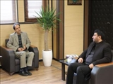 دیدار مدیر کل هواشناسی استان تهران با فرماندار ویژه شهرستان ورامین 