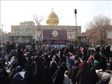 برگزاری اجتماع بزرگ فاطمیه در شهرستان قدس 