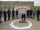 آئین کلنگ‌زنی مجتمع آموزشی فرهنگی در شهرستان قدس