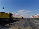 تحقق وعده شهرداری اسلامشهر در خصوص کمربندی شمالی شهر/ به اهتزاز درآمدن پرچم مقدس جمهوری اسلامی در پل تازه تاسیس شهید شفیعی