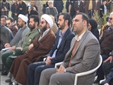 حضور فرماندار اسلامشهر در آئین عطرافشانی و گلباران مزار شهدا