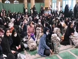 آیین بدرقه اولین کاروان راهیان نور شهرستان قرچک