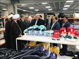 همزمان با ایام الله دهه فجر/ بازدید استاندار از واحد تولیدی انواع پوشاک در شهرستان قدس 