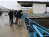 بازدید جمعی از کارشناسان موسسه تحقیقات آب از تصفیه خانه ششم تهران