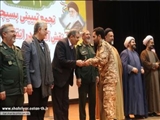 برگزاری همایش بزرگ بسیجیان شهرستان شهریار در سالن همایش خلیج فارس شهر وحیدیه