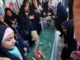  راه اندازی اردوی راهیان بهشت/ حضور قرآن آموزان دارالقرآن سازمان فرهنگی شهرداری اسلامشهر بر سر گلزار شهدا