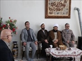 دیدار فرماندار و امام جمعه قدس با جانبازان ۷۰ درصد شهرستان 