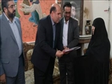 دیدار فرماندار قرچک با خانواده معزز شهید برمنی